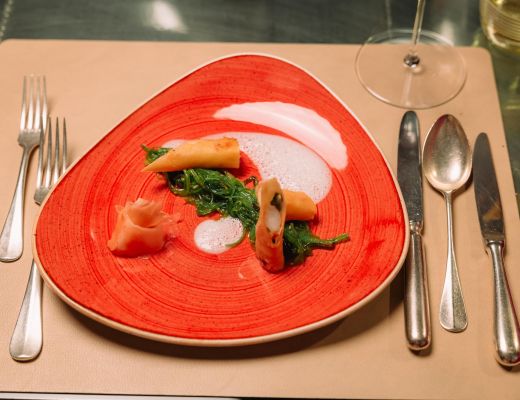 Gourmet Küche im Restaurant am Wolfgangsee Vorspeise im Gourmet Restaurant am Wolfgangsee